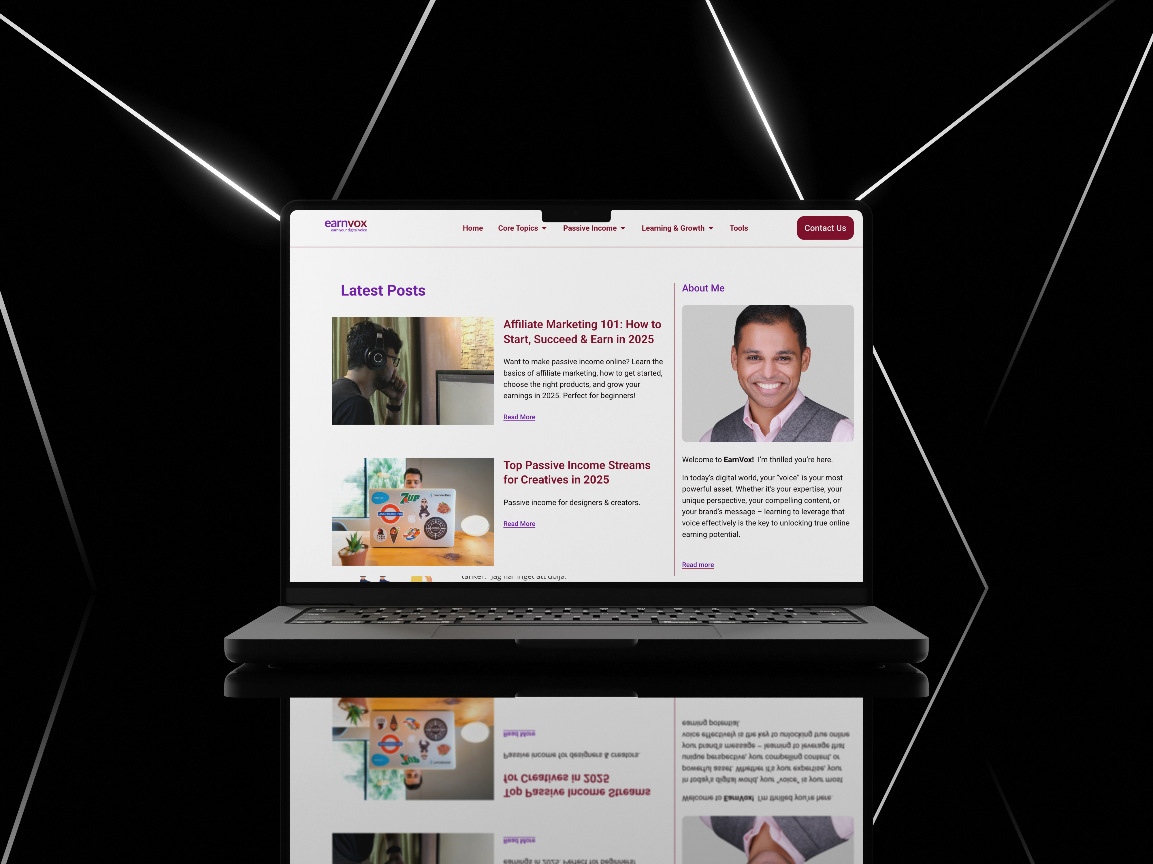 earnvox website